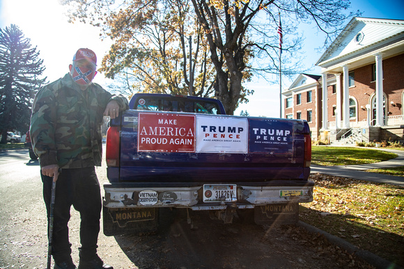 Election Day in Hamilton, MT