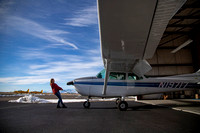 Pulling the plane out